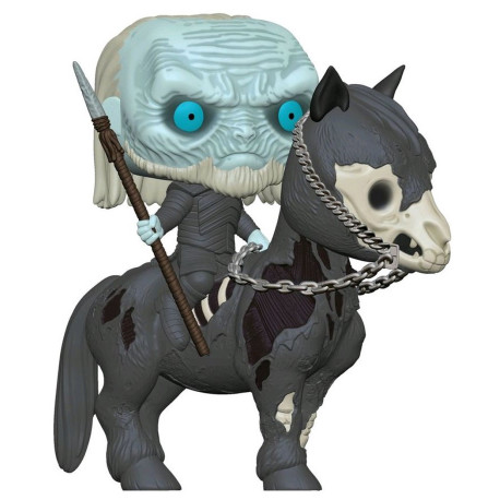 JUEGO DE TRONOS MOUNTED WHITE WALKER FIGURA POP