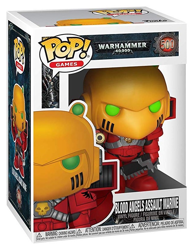 WARHAMMER 40K POP! MARINE DE ASALTO BLOOD ANGELS
