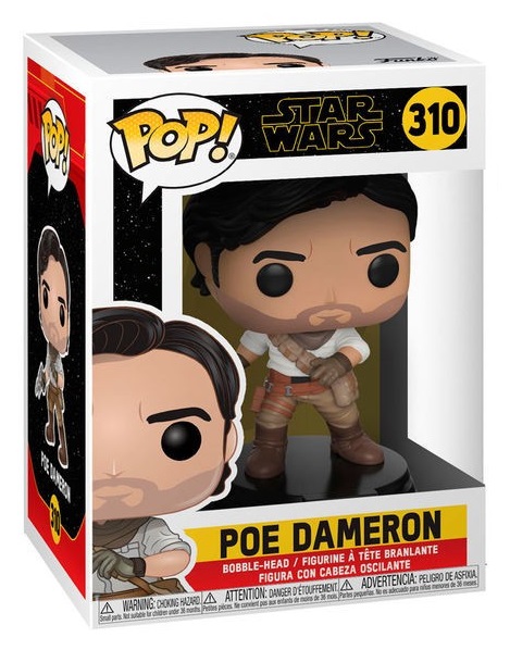 STAR WARS POP! POE DAMERON (BOBBLE-HEAD)