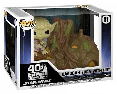 STAR WARS POP! DAGOBAH YODA CON CABAÑA