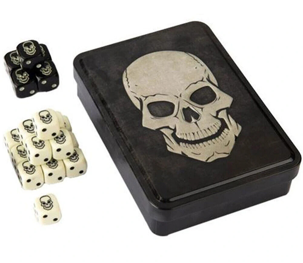 SKULL DICE TIN (20 DADOS)