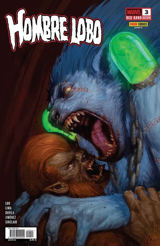HOMBRE LOBO 03 RED BAND