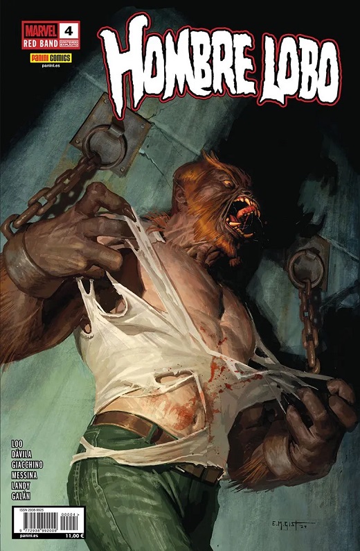 HOMBRE LOBO 04 RED BAND