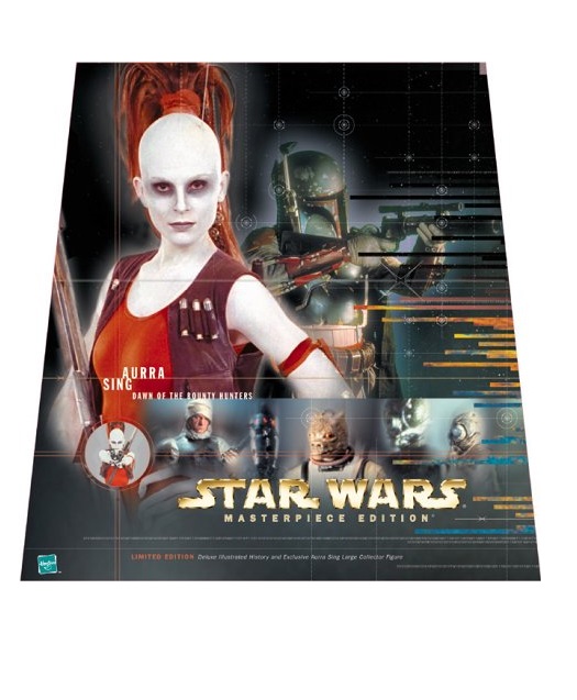 STAR WARS MASTERPIECE EDITION AURRA SIGN