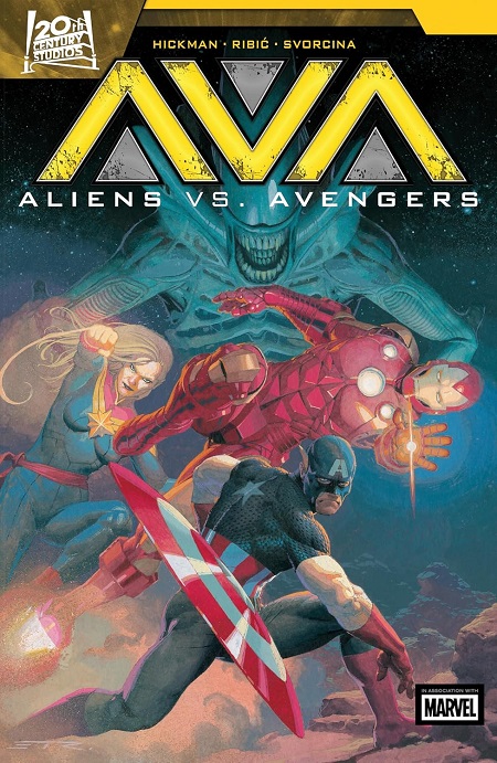 ALIENS VS AVENGERS TP (INGLÉS)
