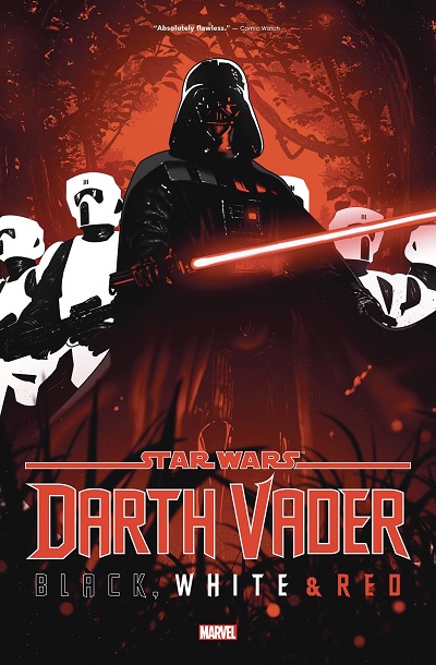 STAR WARS DARTH VADER BLACK WHITE RED TP (INGLÉS)
