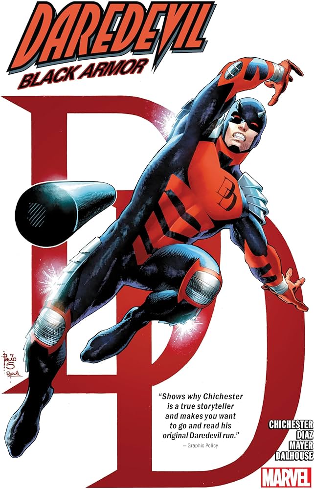 DAREDEVIL BLACK ARMOR TP (INGLES)