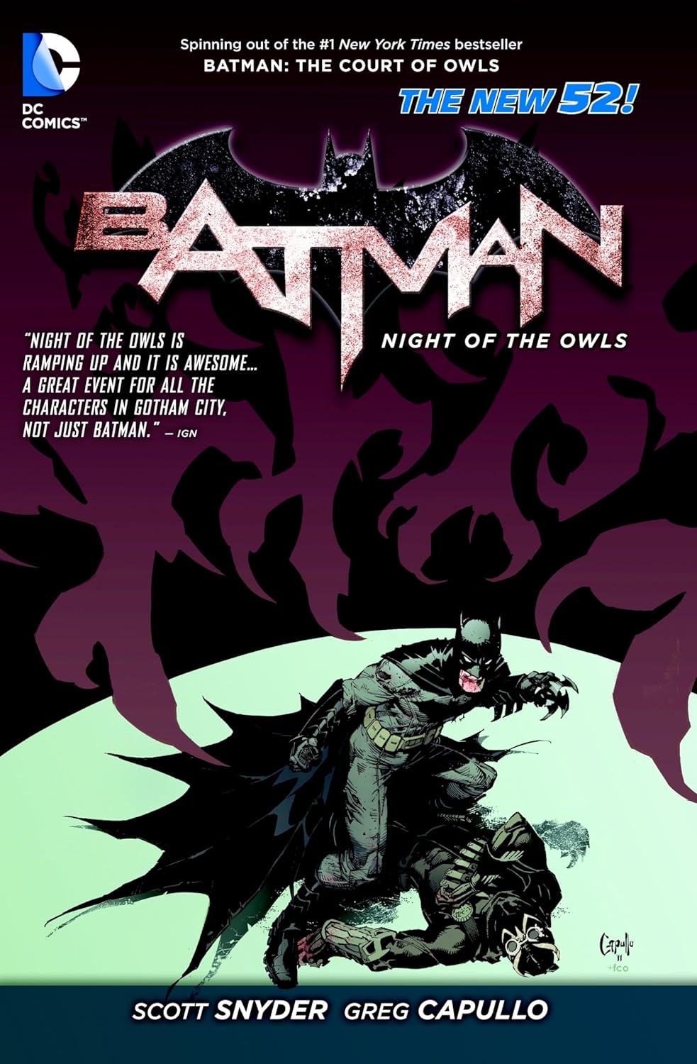 BATMAN NIGHT OF THE OWLS TP (INGLÉS)