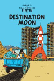 TINTIN INGLES. DESTINATION MOON