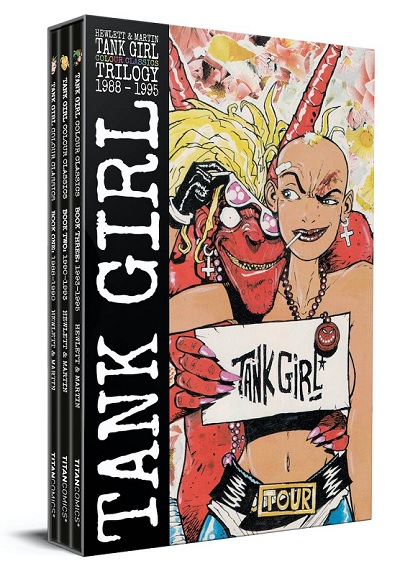 TANK GIRL COLOUR CLASSICS TRILOGY 1988-1995 TP BOX SET (INGLÉS)