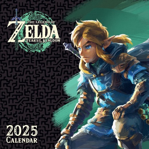 CALENDARIO THE LEGEND OF ZELDA · TEARS OF THE KINGDOM 2025