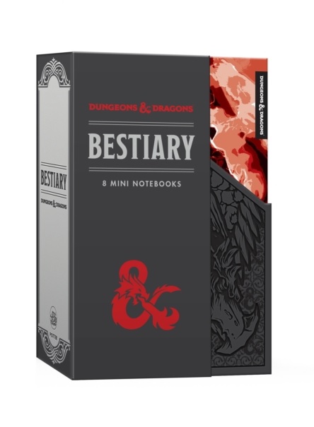 DUNGEONS & DRAGONS BESTIARY MINI NOTEBOOKS