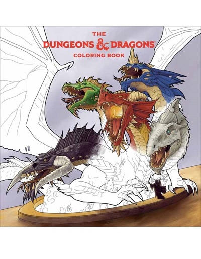 DUNGEONS & DRAGONS COLORING BOOK