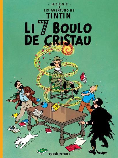 TINTIN PROVENÇAL LAS SIETE BOLAS DE CRISTAL
