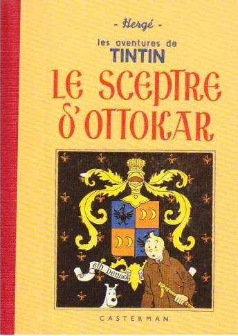 TINTIN FRANCES LE SCEPTRE D' OTTOKAR