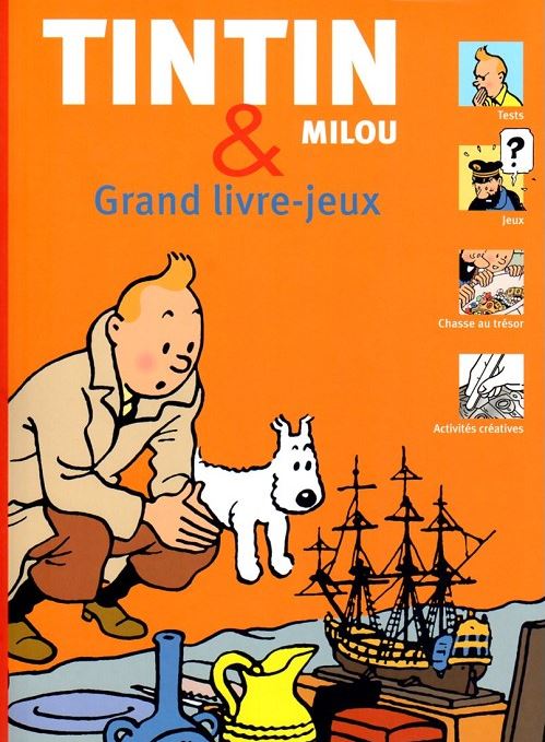 TINTIN & MILU: GRAND LIVRE-JEUX