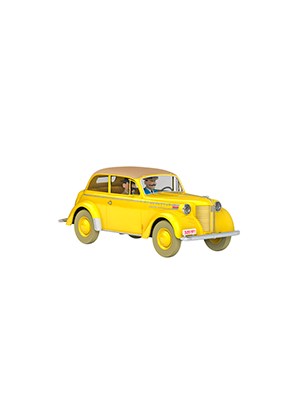 TINTIN COCHE OPEL OLYMPIA CABRIO