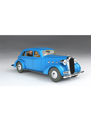 TINTIN COCHE DE LA CASTAFIORE