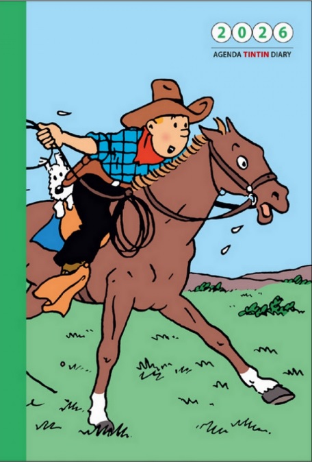 TINTIN AGENDA BOLSILLO 2026