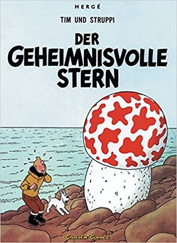 TINTIN ALEMAN. LA ESTRELLA MISTERIOSA