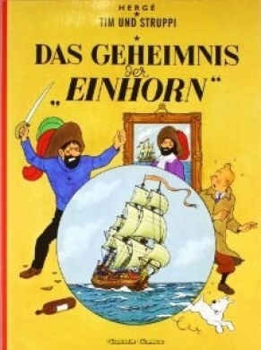 TINTIN ALEMAN. EL SECRETO DEL UNICORNIO
