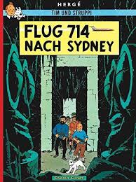 TINTIN ALEMAN. VUELO 714 PARA SIDNEY