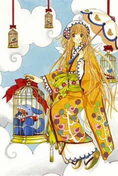 CLAMP MOKONA NO OKIMONO KIMONO