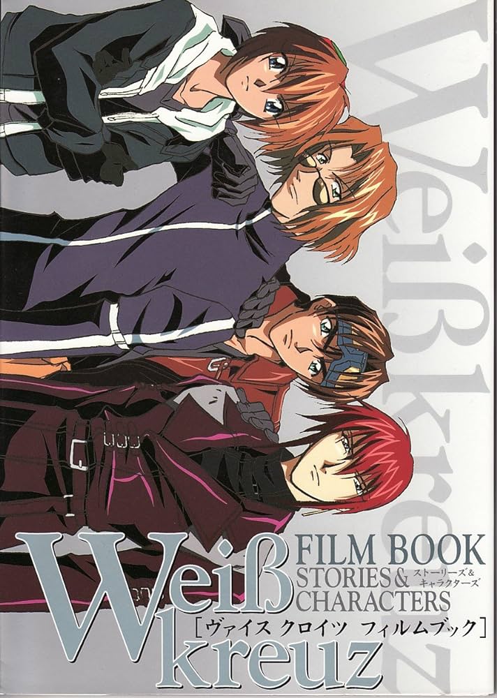 WEISS KREUZ FILM BOOK STORIES & CHARACTERS (JAPONES)