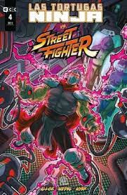 LAS TORTUGAS NINJA VS STREET FIGHTER 4 DE 5