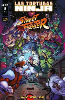 LAS TORTUGAS NINJA VS STREET FIGHTER 5 DE 5