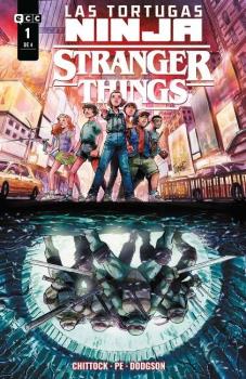 LAS TORTUGAS NINJA / STRANGER THINGS 1 DE 4