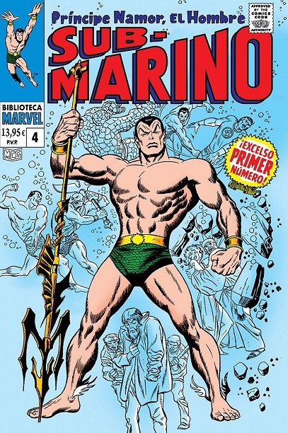 BIBLIOTECA MARVEL · NAMOR EL HOMBRE SUBMARINO 04