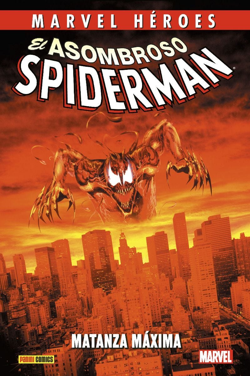 MARVEL HÉROES · EL ASOMBROSO SPIDERMAN MATANZA MÁXIMA