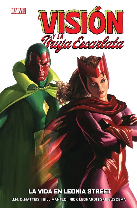 MARVEL HC · LA VISION Y LA BRUJA ESCARLATA: LA VIDA EN LEONIA STREET