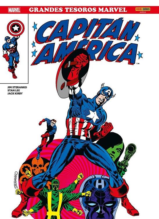 GRANDES TESOROS MARVEL CAPITAN AMERICA DE JIM STERANKO