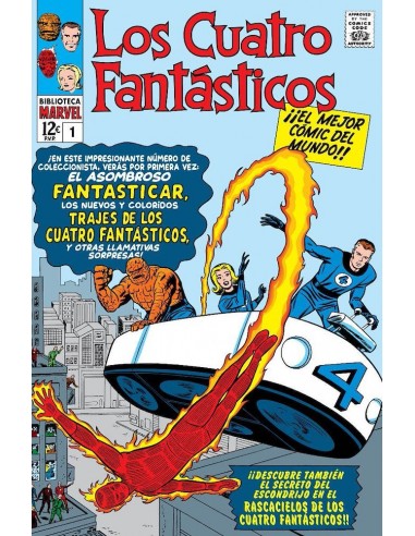 BIBLIOTECA MARVEL · LOS CUATRO FANTASTICOS 02