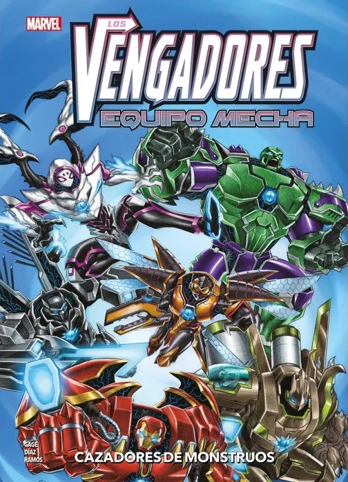 MARVEL ACTION LOS VENGADORES EQUIPO MECHA