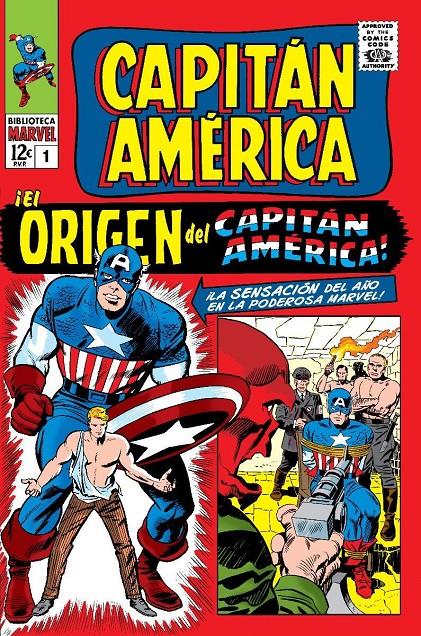 BIBLIOTECA MARVEL · CAPITAN AMERICA 01