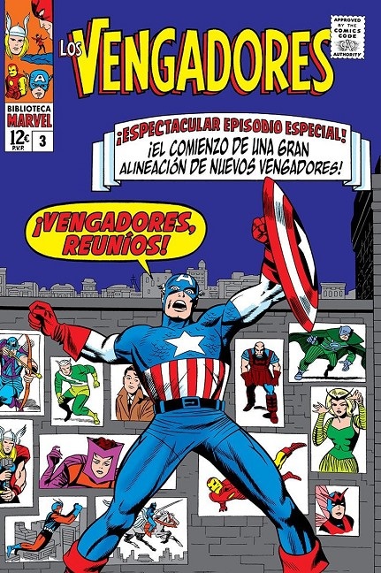 BIBLIOTECA MARVEL · LOS VENGADORES 03