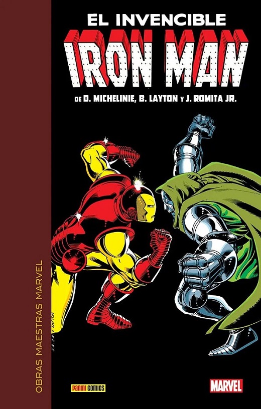 OBRAS MAESTRAS MARVEL · EL INVENCIBLE IRON MAN DE MICHELINIE, ROMITA JR. Y LAYTON 03 DE 03