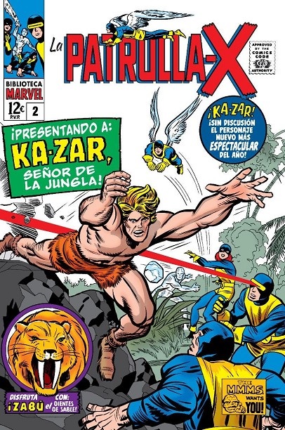 BIBLIOTECA MARVEL · LA PATRULLA-X 02