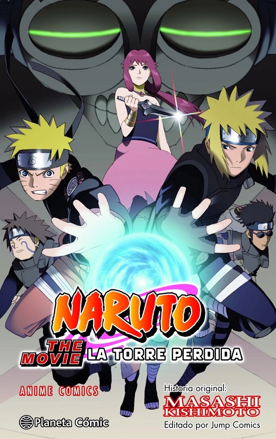 NARUTO SHIPPUDEN ANIME COMIC LA TORRE PERDIDA