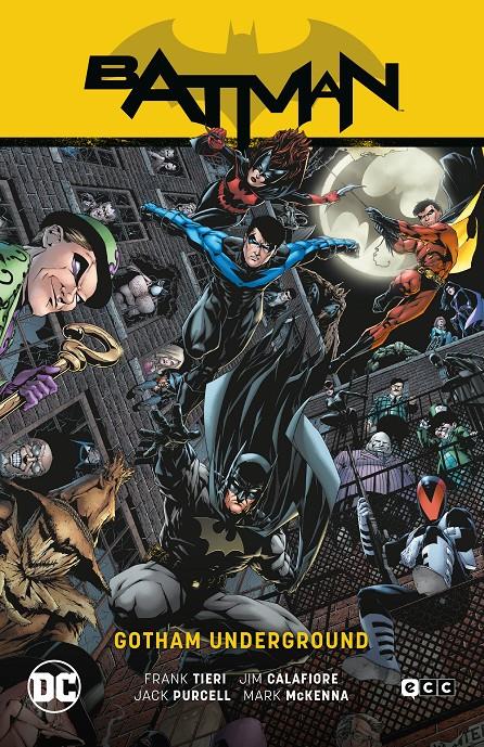 BATMAN SAGA · BATMAN GOTHAM UNDERGROUND