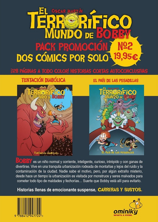 EL TERRORIFICO MUNDO DE BOBBY PACK 2x1