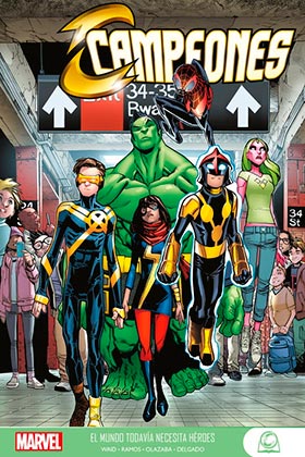 MARVEL YOUNG ADULTS · CAMPEONES 01