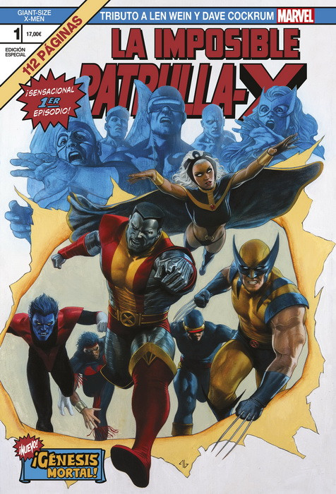 GIANT SIXE X-MEN TRIBUTO A LEN WEIN Y DAVE COCKRUM