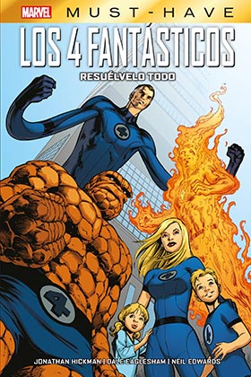 MARVEL MUST-HAVE LOS 4 FANTASTICOS: RESUELVELO TODO
