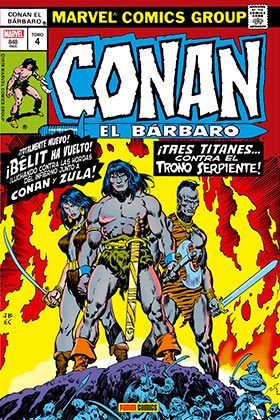 CONAN EL BARBARO · LA ETAPA MARVEL ORIGINAL 04