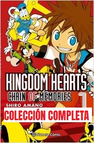 PACK KINGDOM HEARTS CHAIN OF MEMORIES