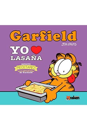 GARFIELD. YO AMO LA LASAÑA